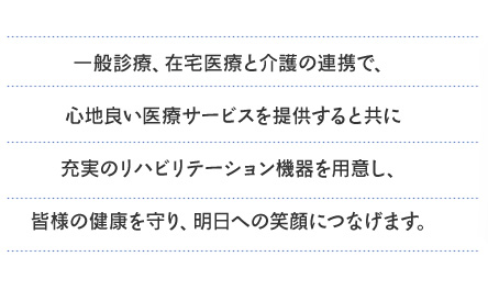 診療のご案内